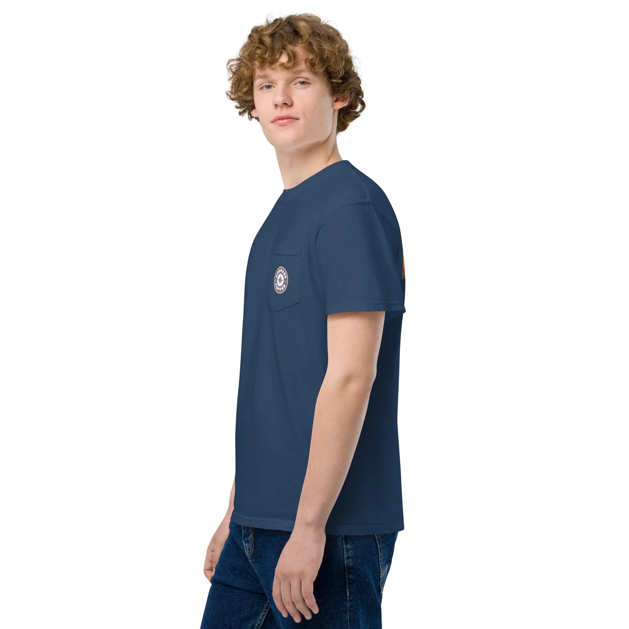 Compass Coffee Pocket T-shirt