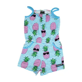 Cool Fruit Jumpsuit - Aqua