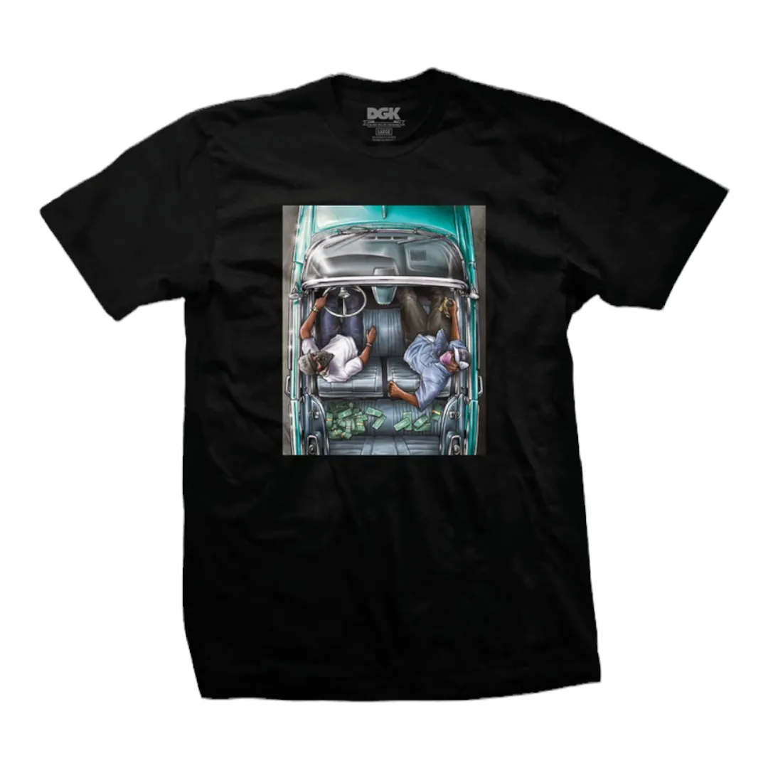 DGK Rollin' Low T-Shirt Black