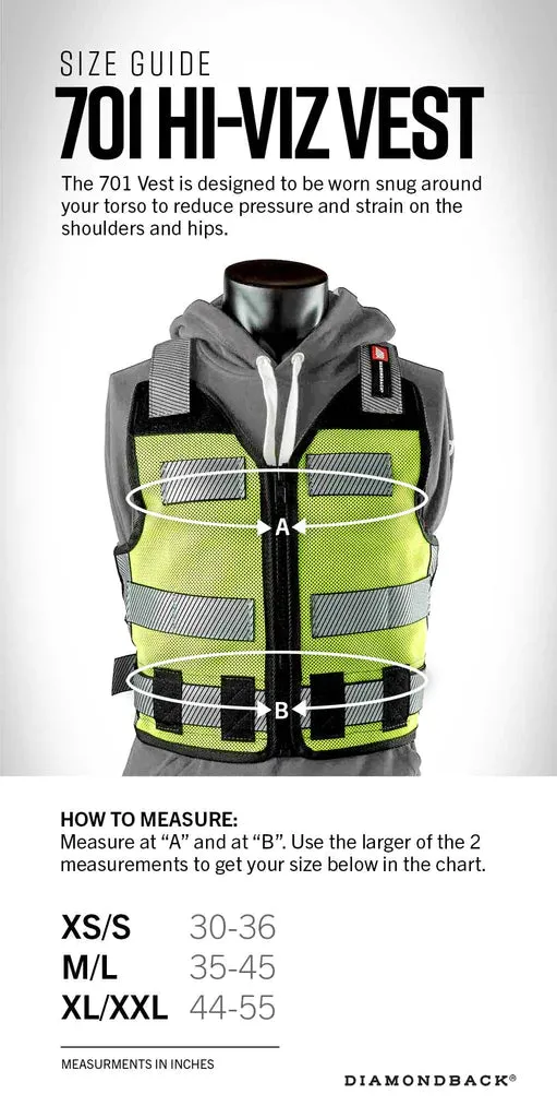 Diamondback HI VIZ 701 VEST