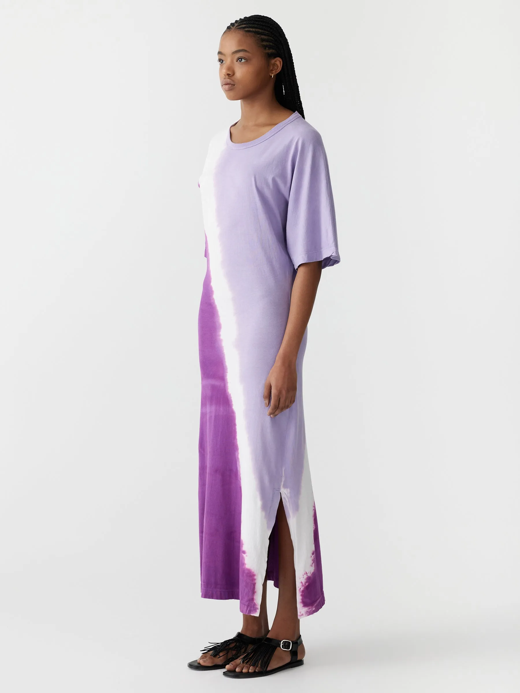 dye longerline dress