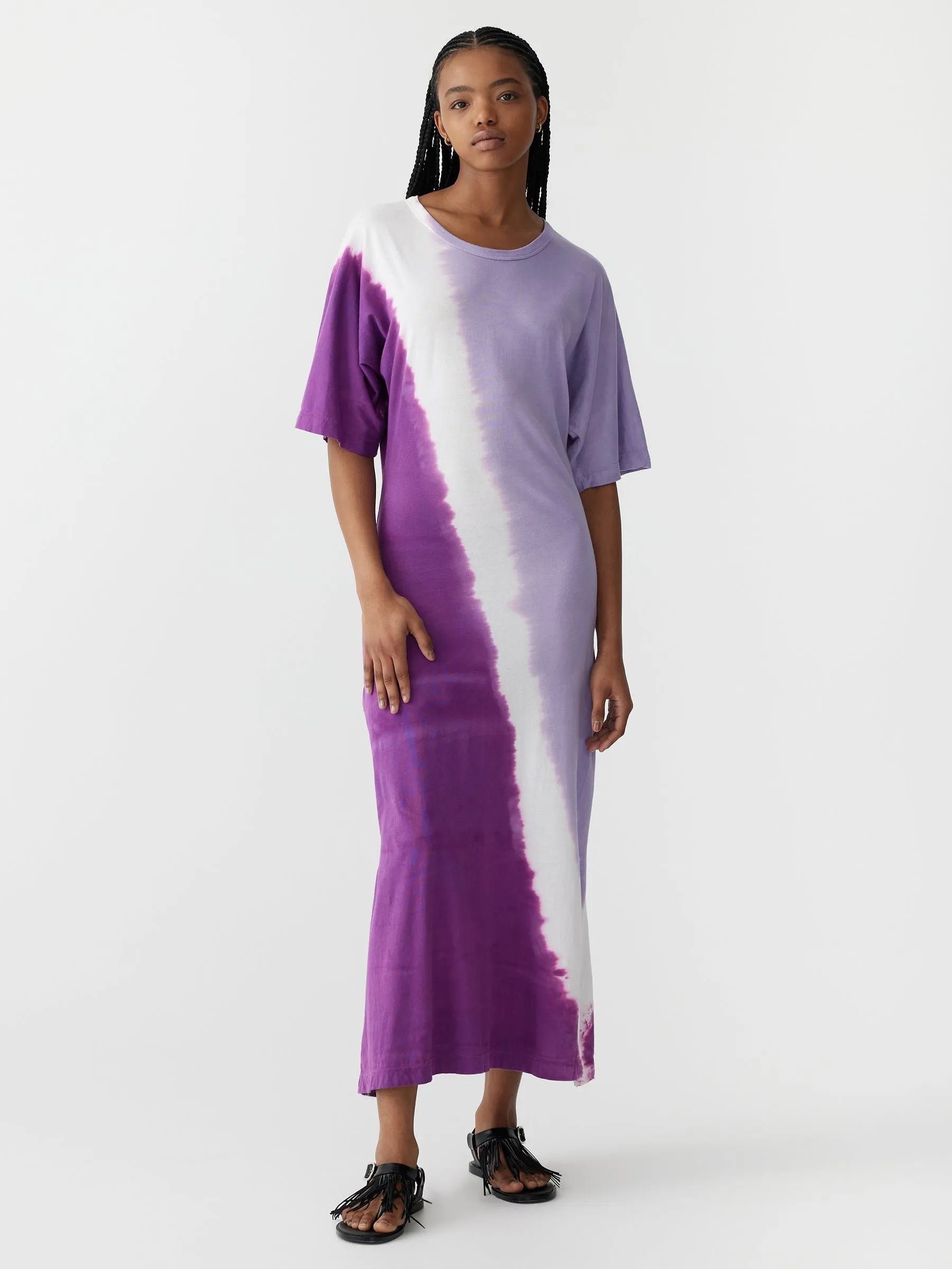 dye longerline dress