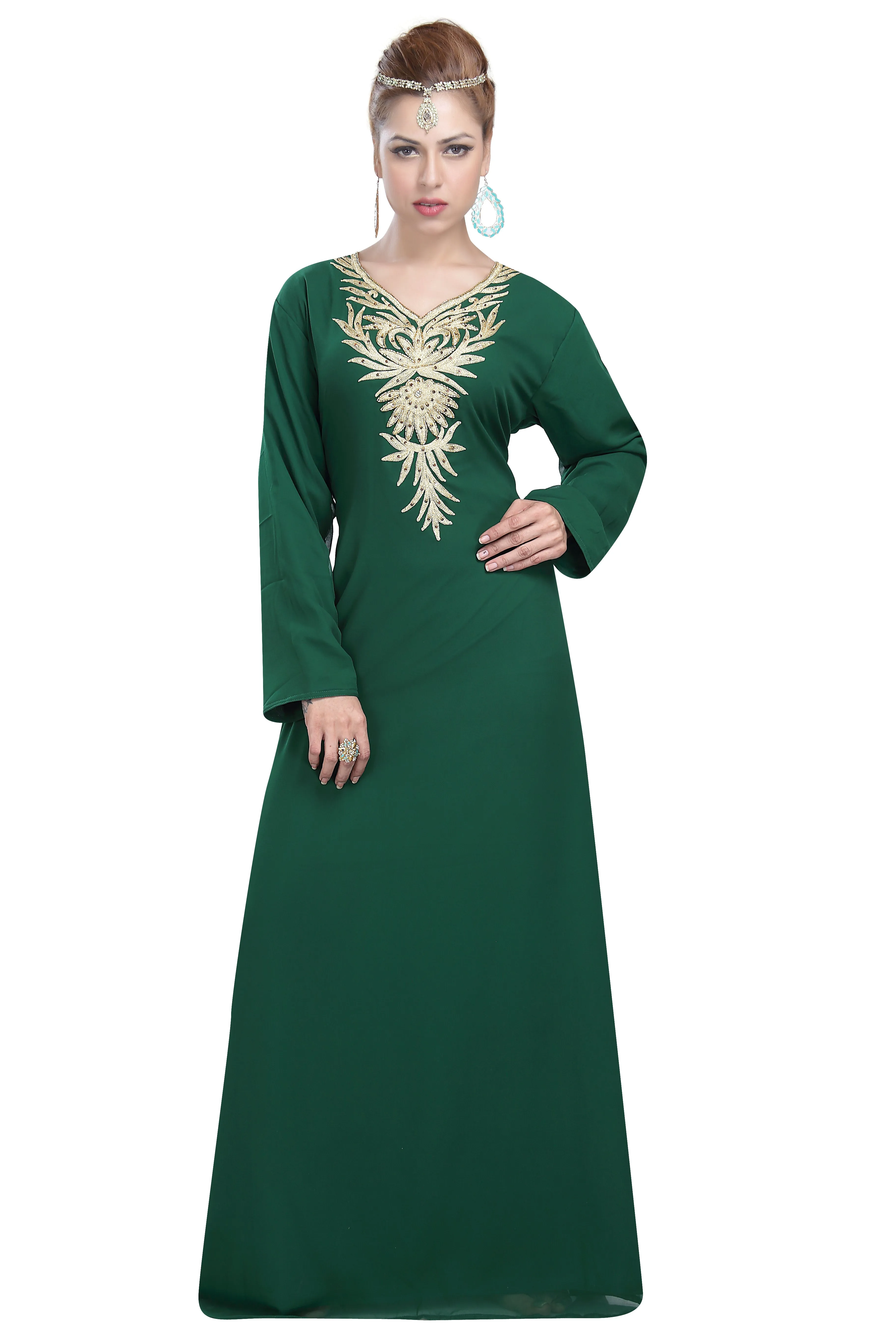 Evening Tea Party Wear Arabian Gown