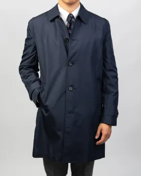 Fox Umbrellas Navy Ultra Lightweight Packable Raincoat