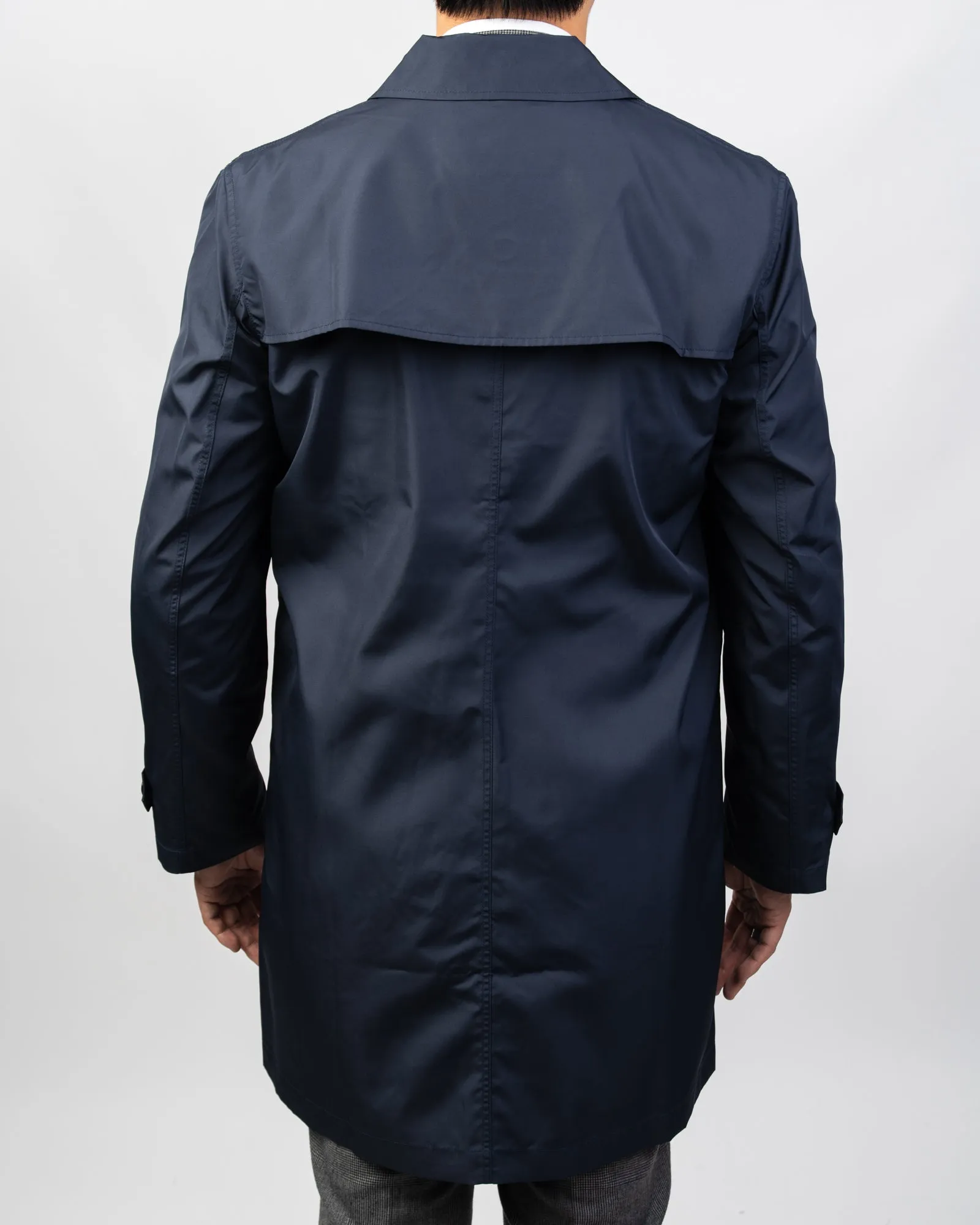 Fox Umbrellas Navy Ultra Lightweight Packable Raincoat