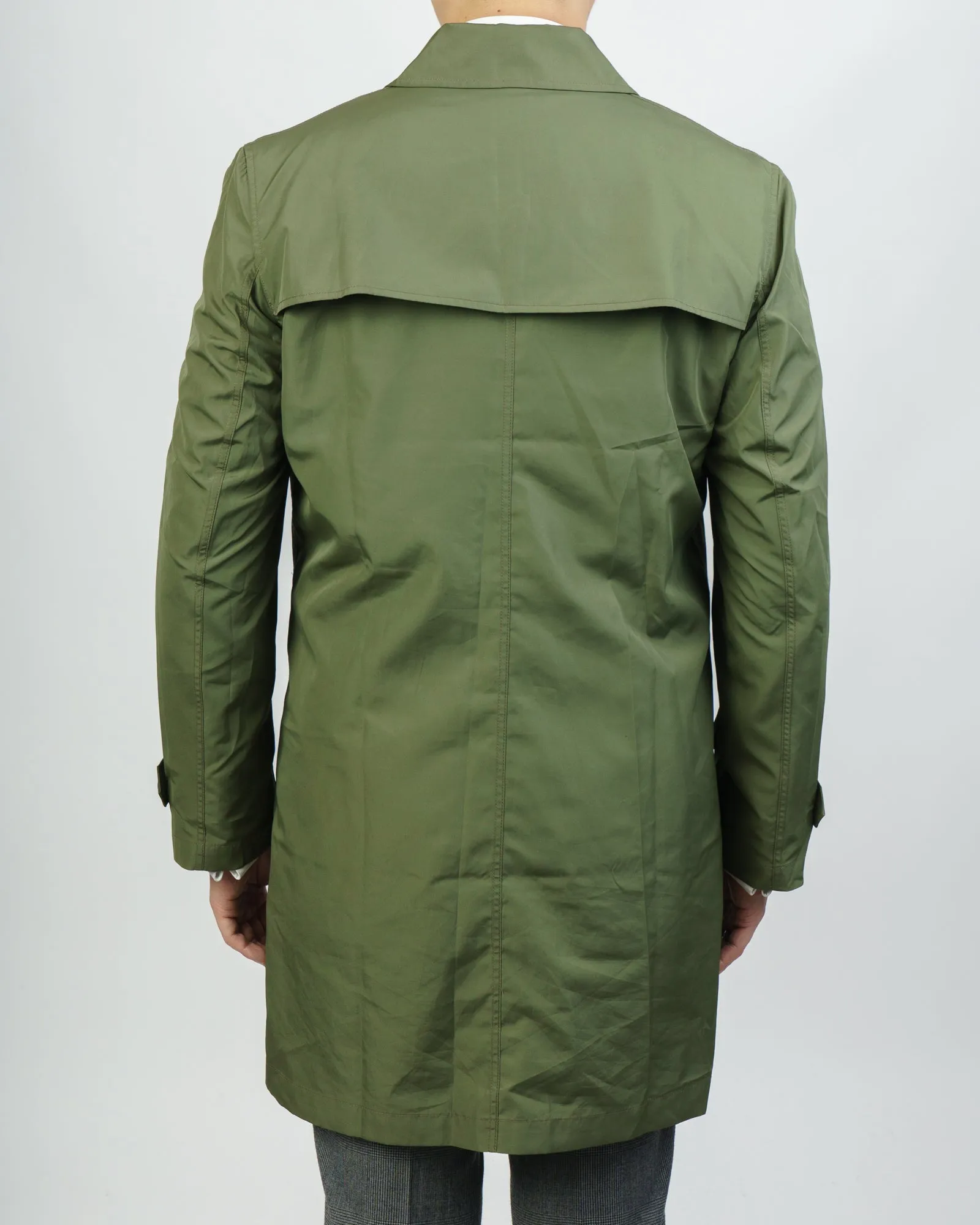 Fox Umbrellas Olive Green Ultra Lightweight Packable Raincoat