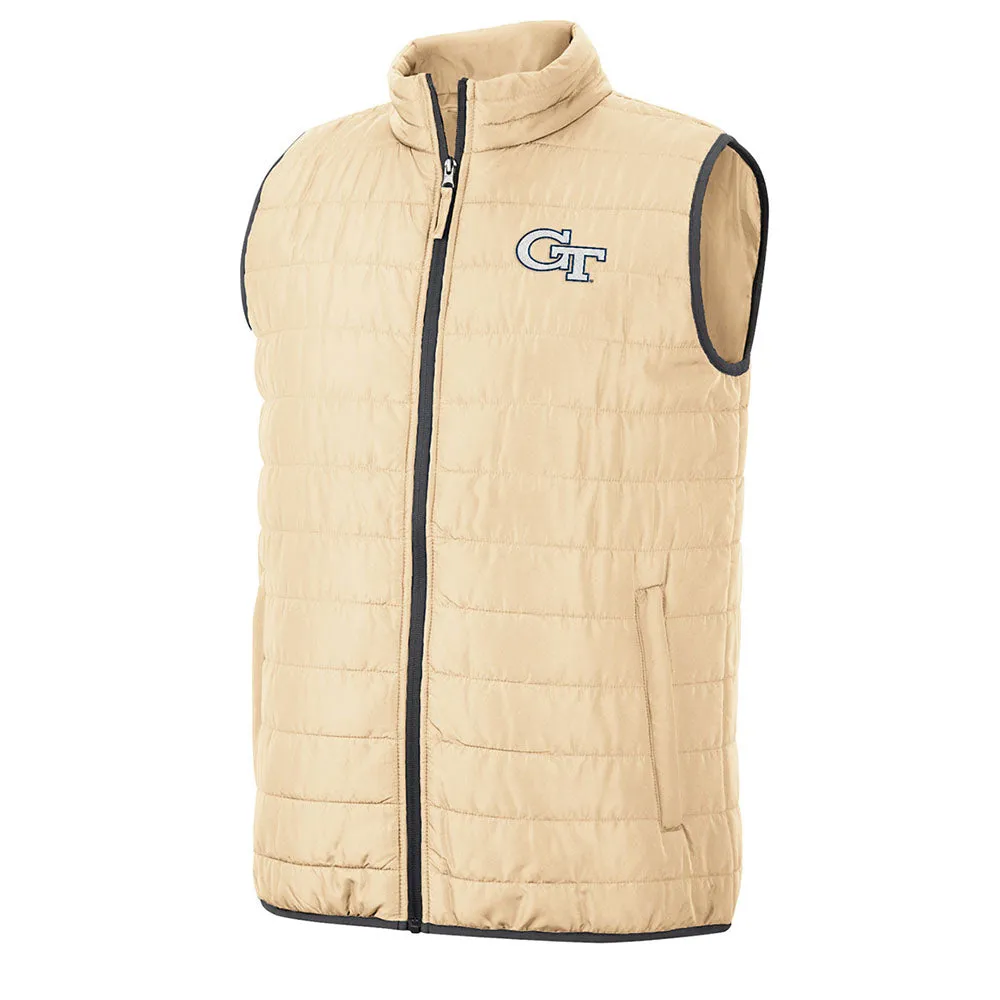 Georgia Tech Yellow Jackets Full Zip Puffer Vest