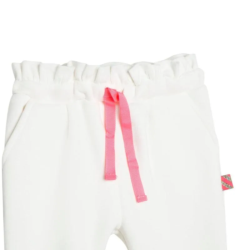 Girls Ivory Joggers