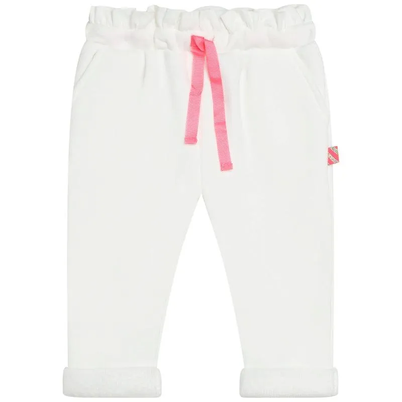 Girls Ivory Joggers