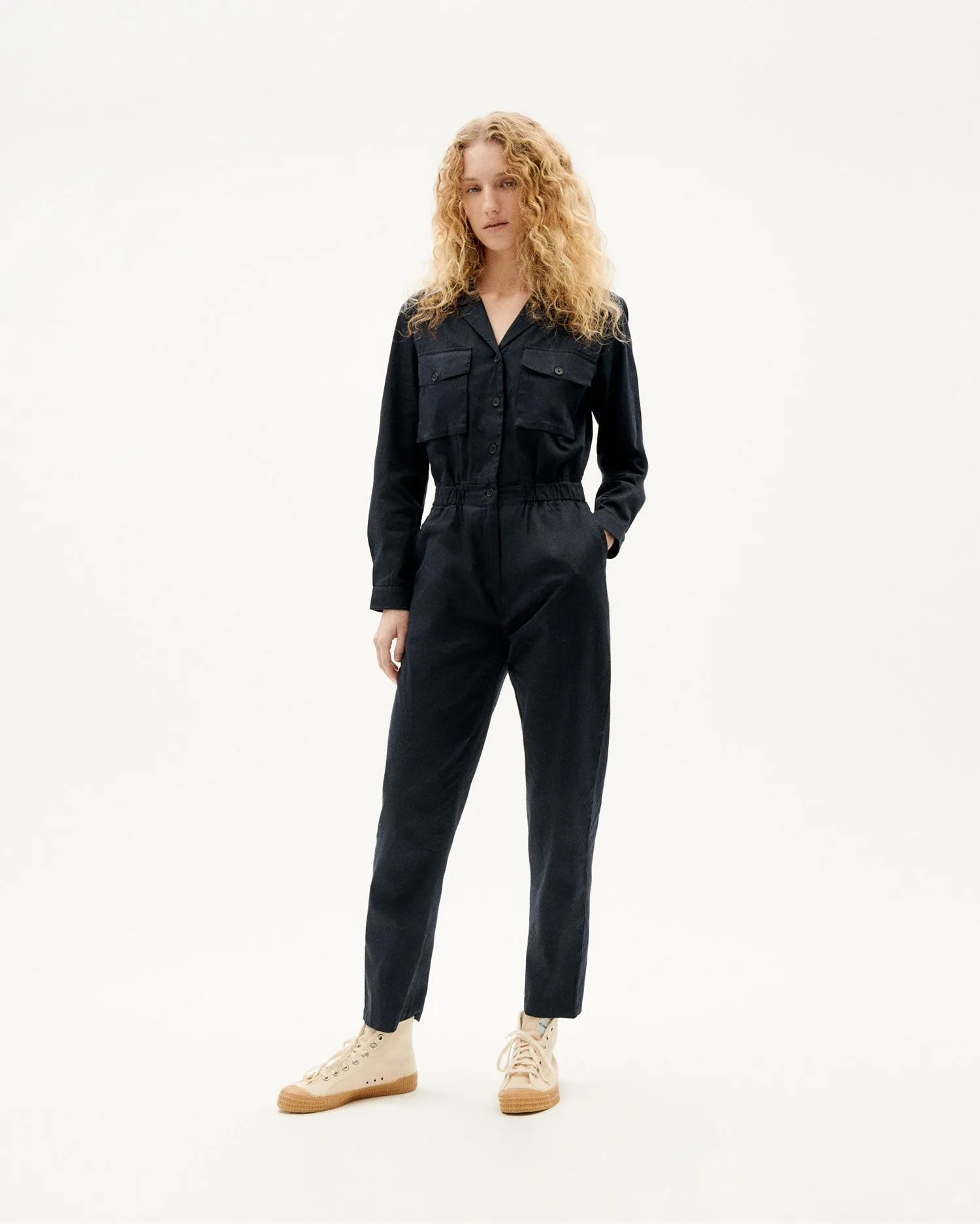 Hannah Jumpsuit Navy