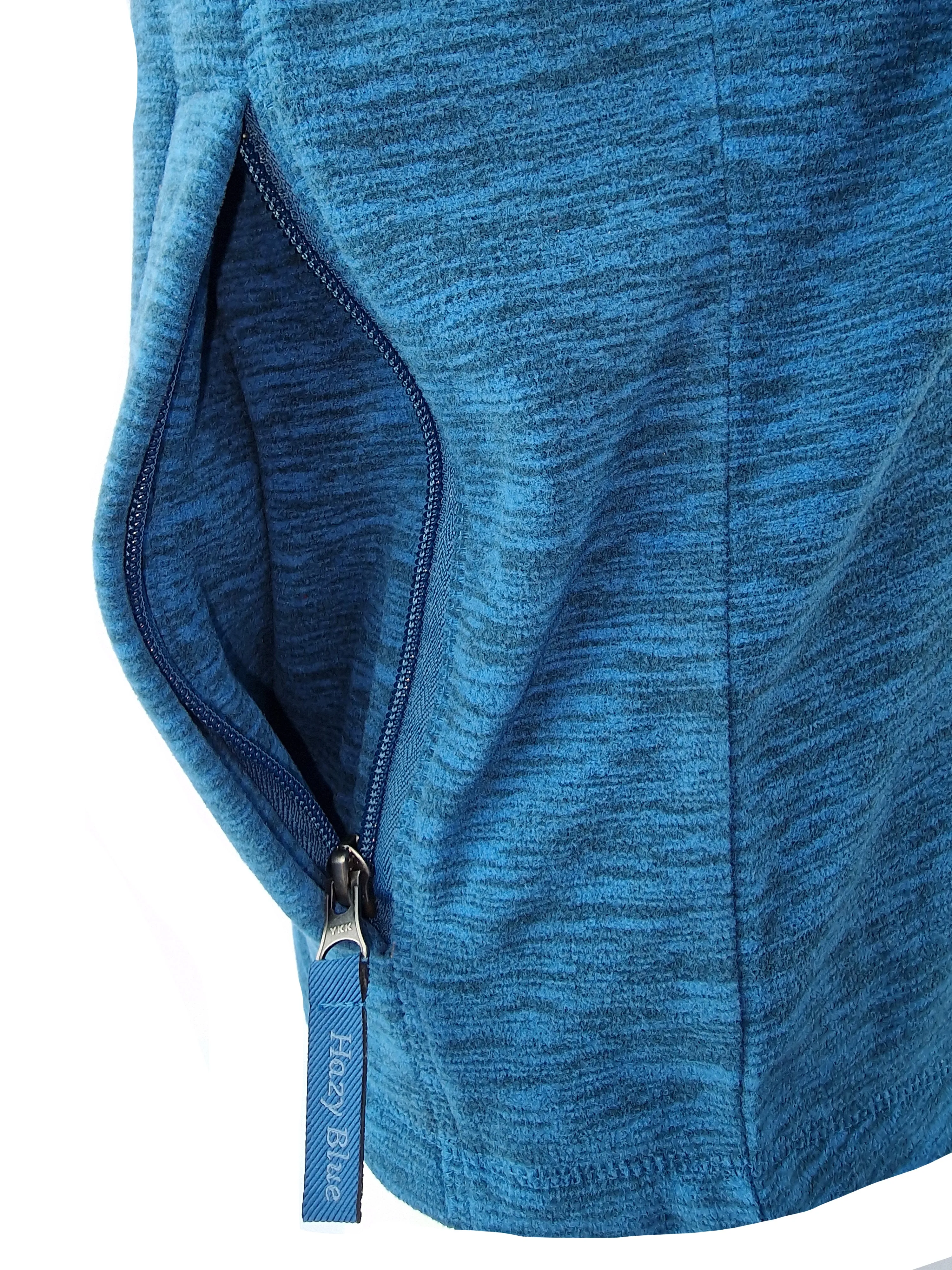 Hazy Blue Hannah Womens Full Zip Fleece