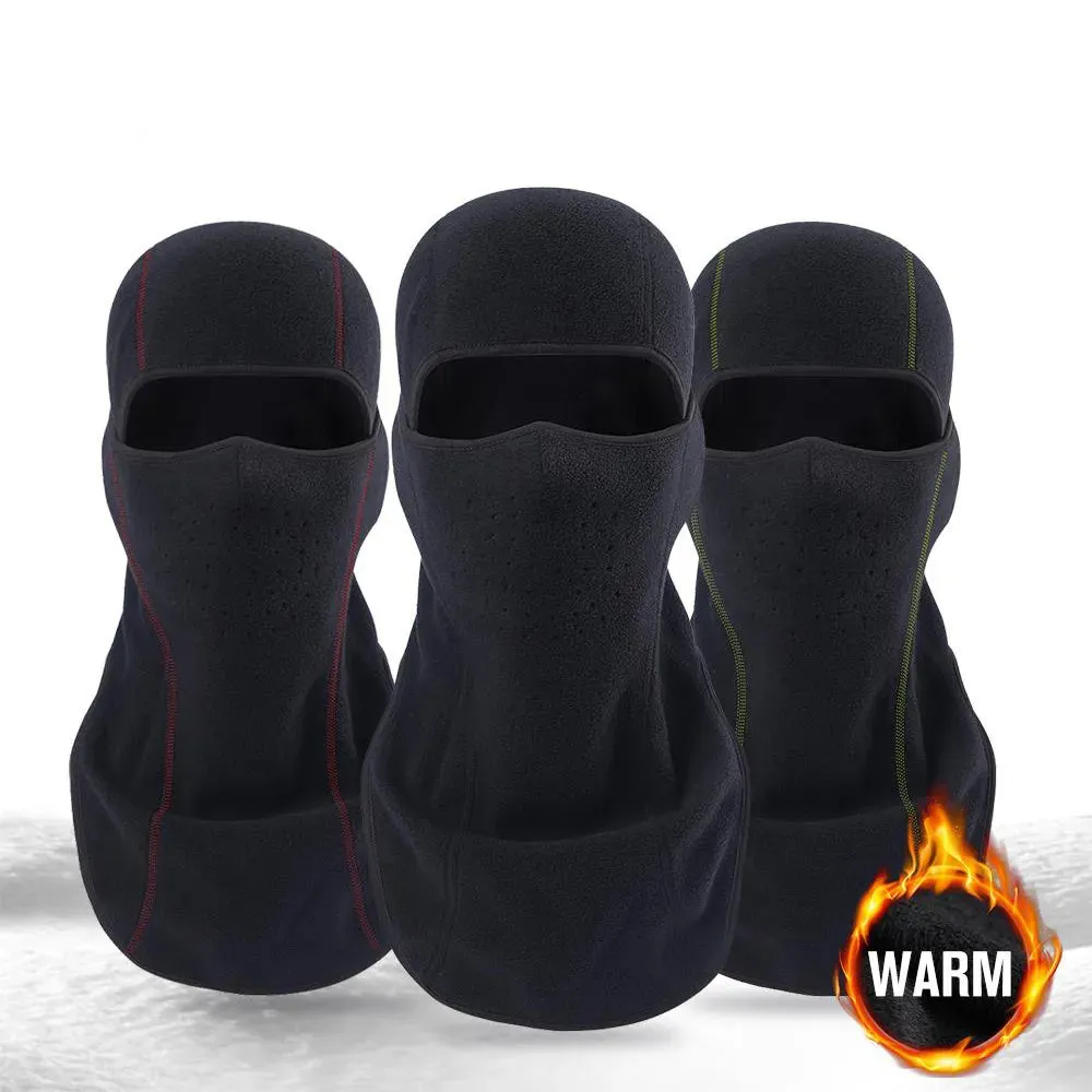 HEROBIKER Cycling Face Mask Winter Thermal Fleece Balaclava Motorcycle Mask Moto Windproof Cycling Mask Keep Warm Motor Mask