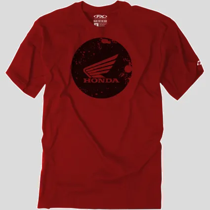 Honda Circle Cardinal T-Shirt - Red