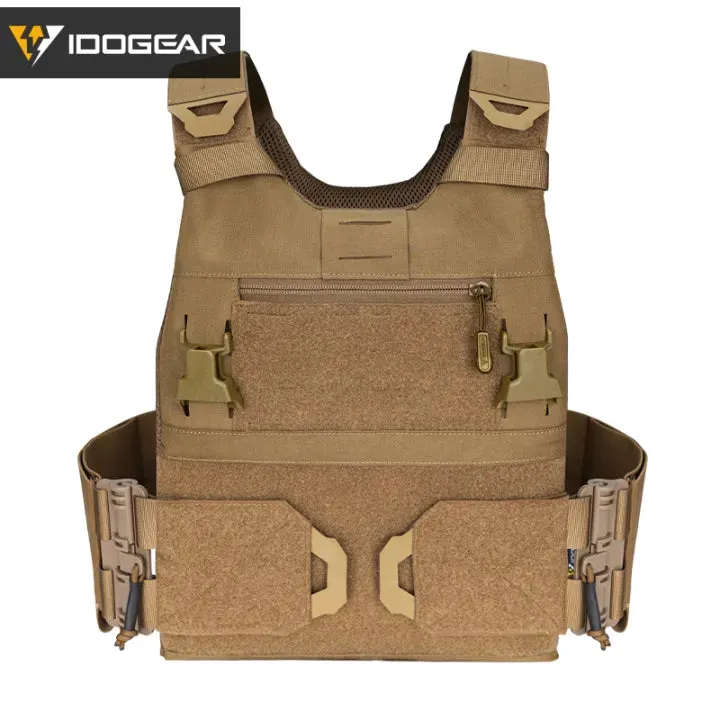 IDOGEAR 3.0 FCSK Quick Release Tactical Vest With Elastic Sides Plate Carrier