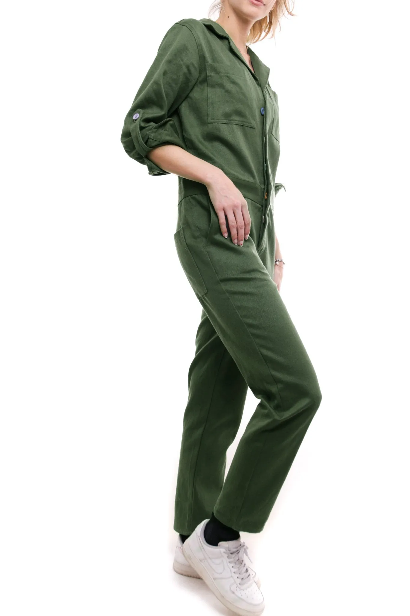 In Bloom Organic Hemp and Cotton Jumpsuit