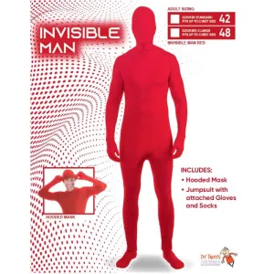 Invisible Man Red Costume - Dr Toms