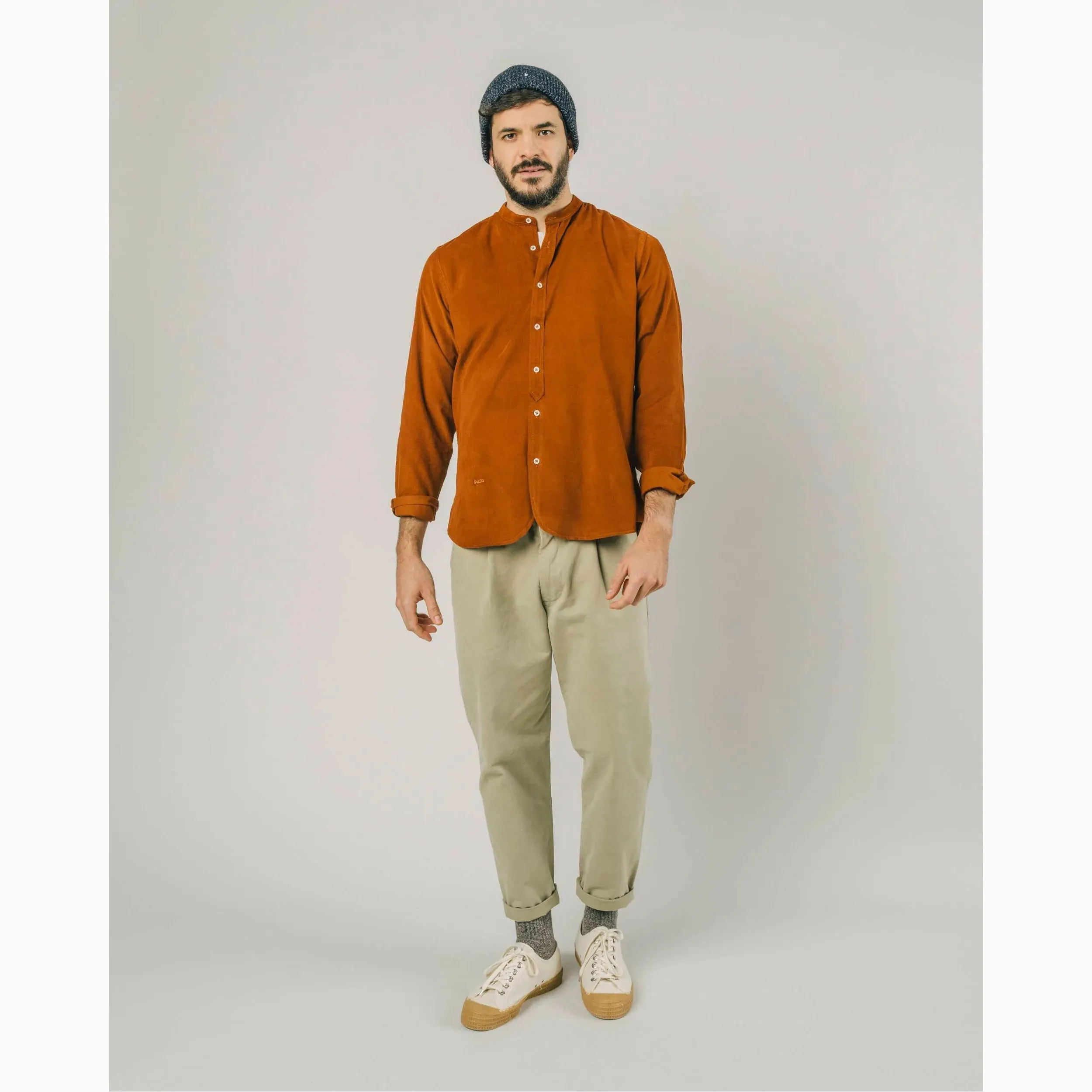 Japan Mao Shirt Burnt Orange