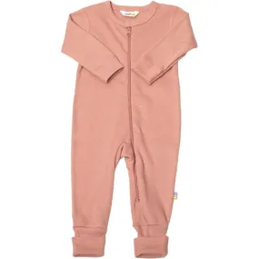 Joha Cotton Old Rose Jumpsuit w. Foot