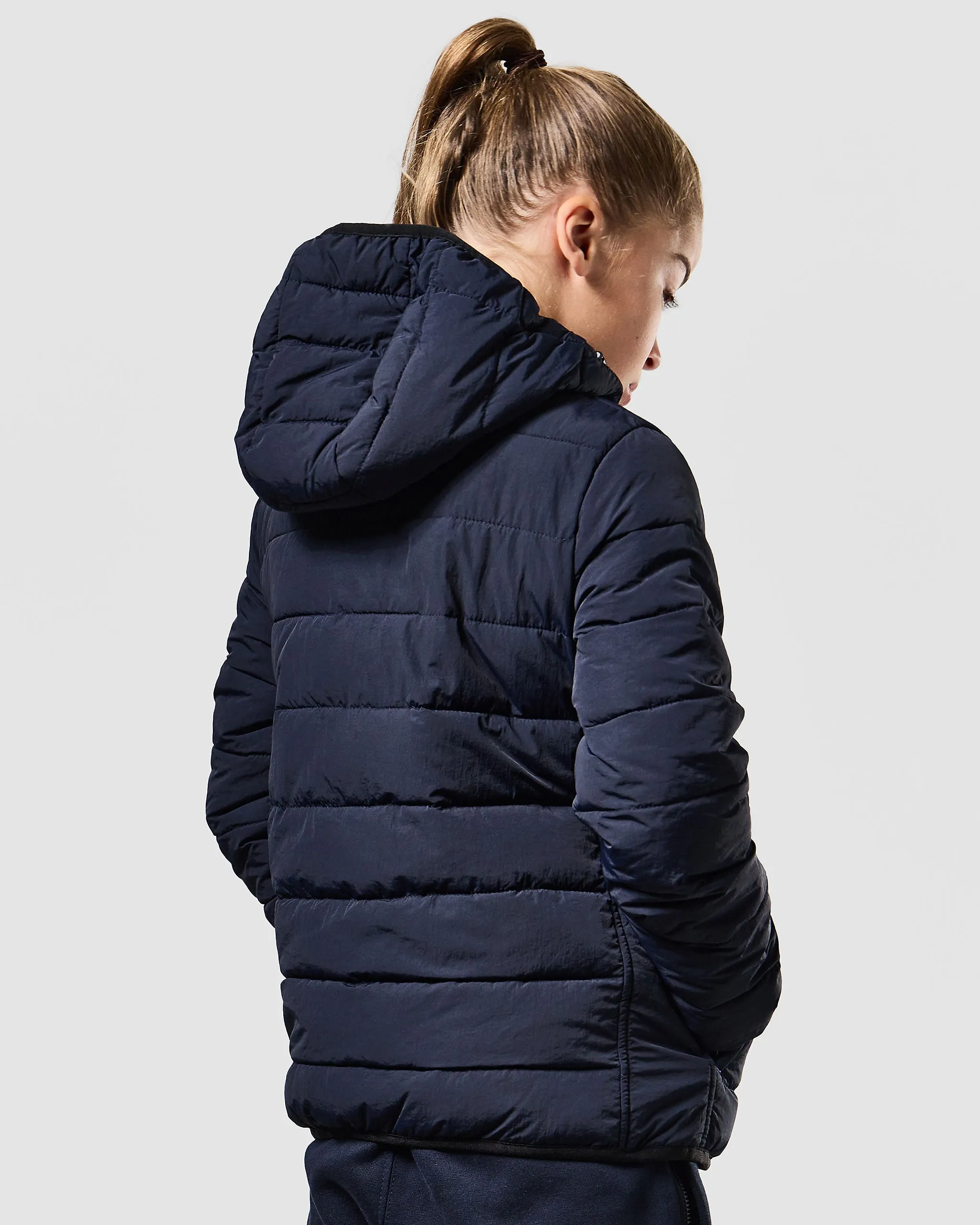 Kids La Guardia Puffer Jacket Navy