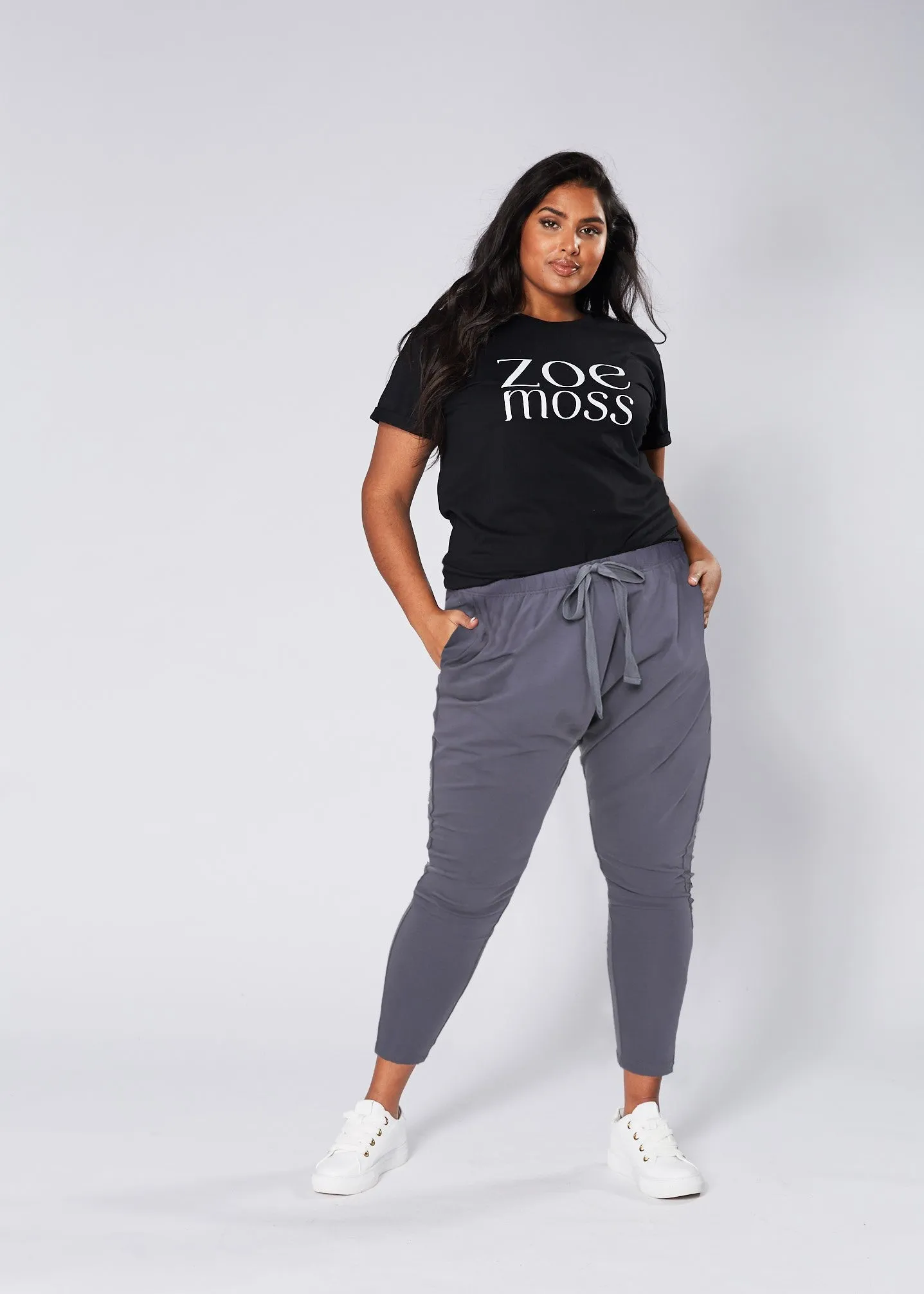 Kiera Joggers - Gunmetal