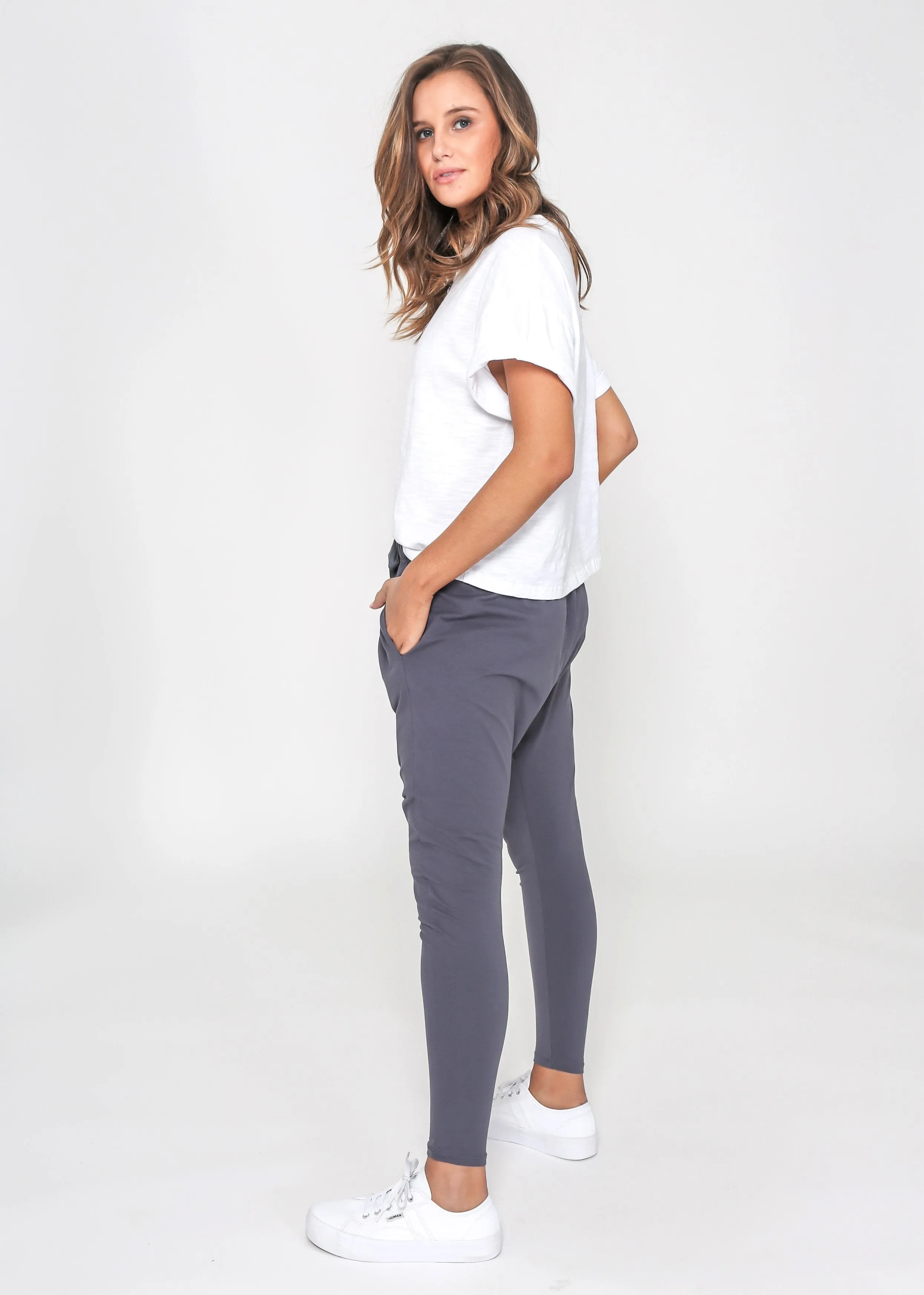 Kiera Joggers - Gunmetal