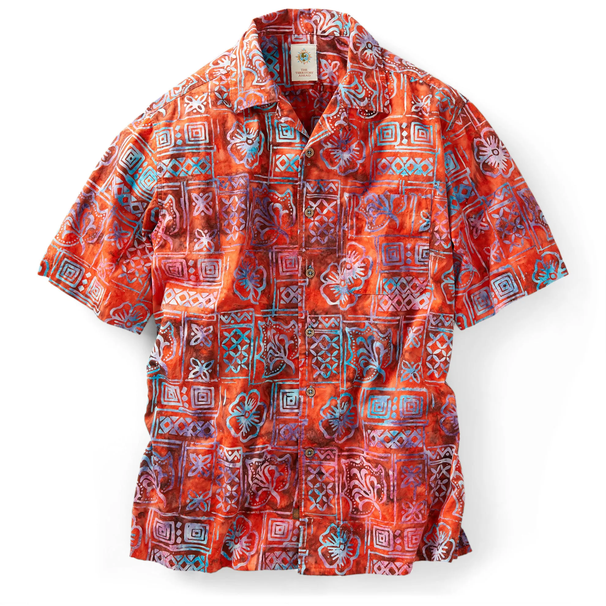 Lehua Batik Shirt