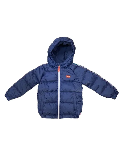 Levi's Kids Giubbotto Junior con Cappuccio Color Block Puffer 8EF848 9EF848 BCF naval academy