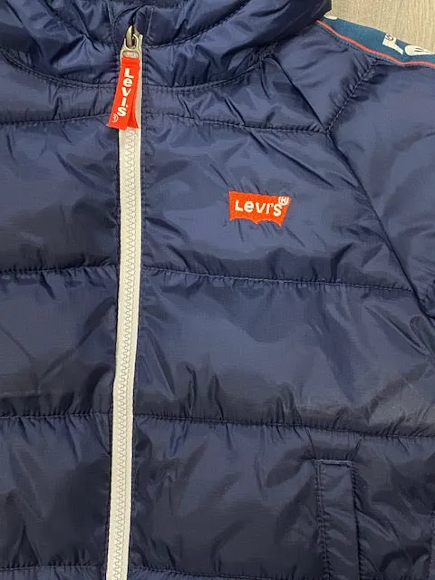 Levi's Kids Giubbotto Junior con Cappuccio Color Block Puffer 8EF848 9EF848 BCF naval academy