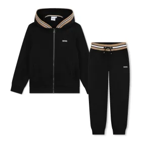 Logo Print Jersey Tracksuit