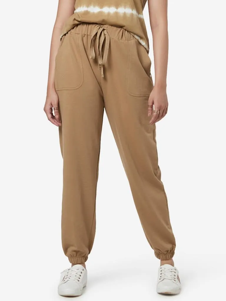 LOV Beige Elica Joggers