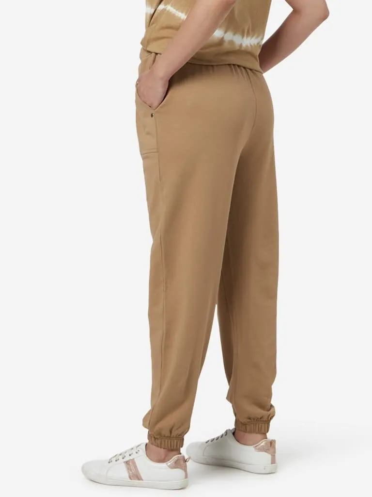 LOV Beige Elica Joggers