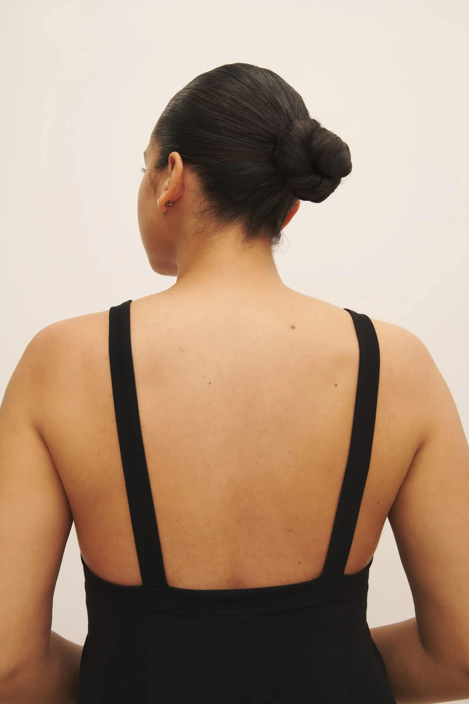 Low Back Dress - Black