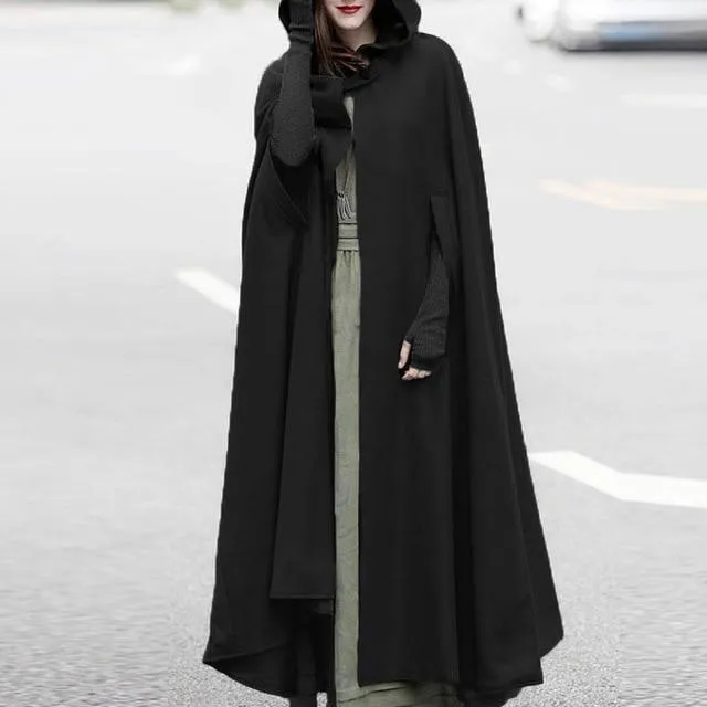 Lushine Plus Size Hooded Cloak