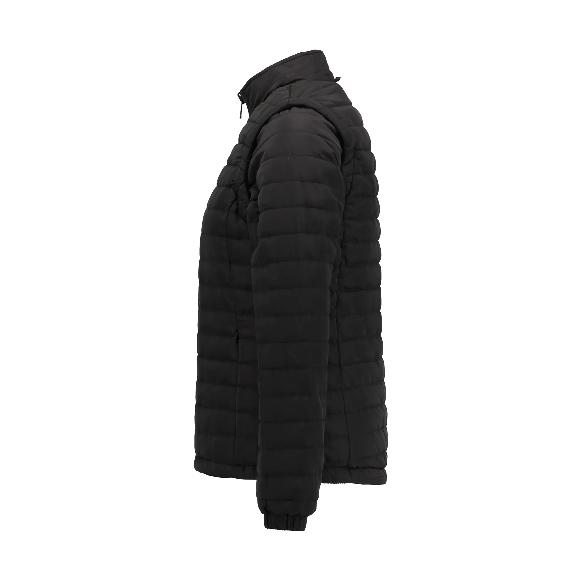 Marwin Sports Dodge Hellcat Women's Puffer Removable Arms - Black