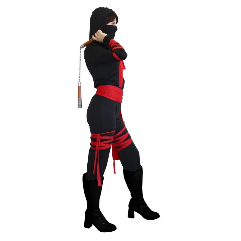 Masked Ninja Girl Costume