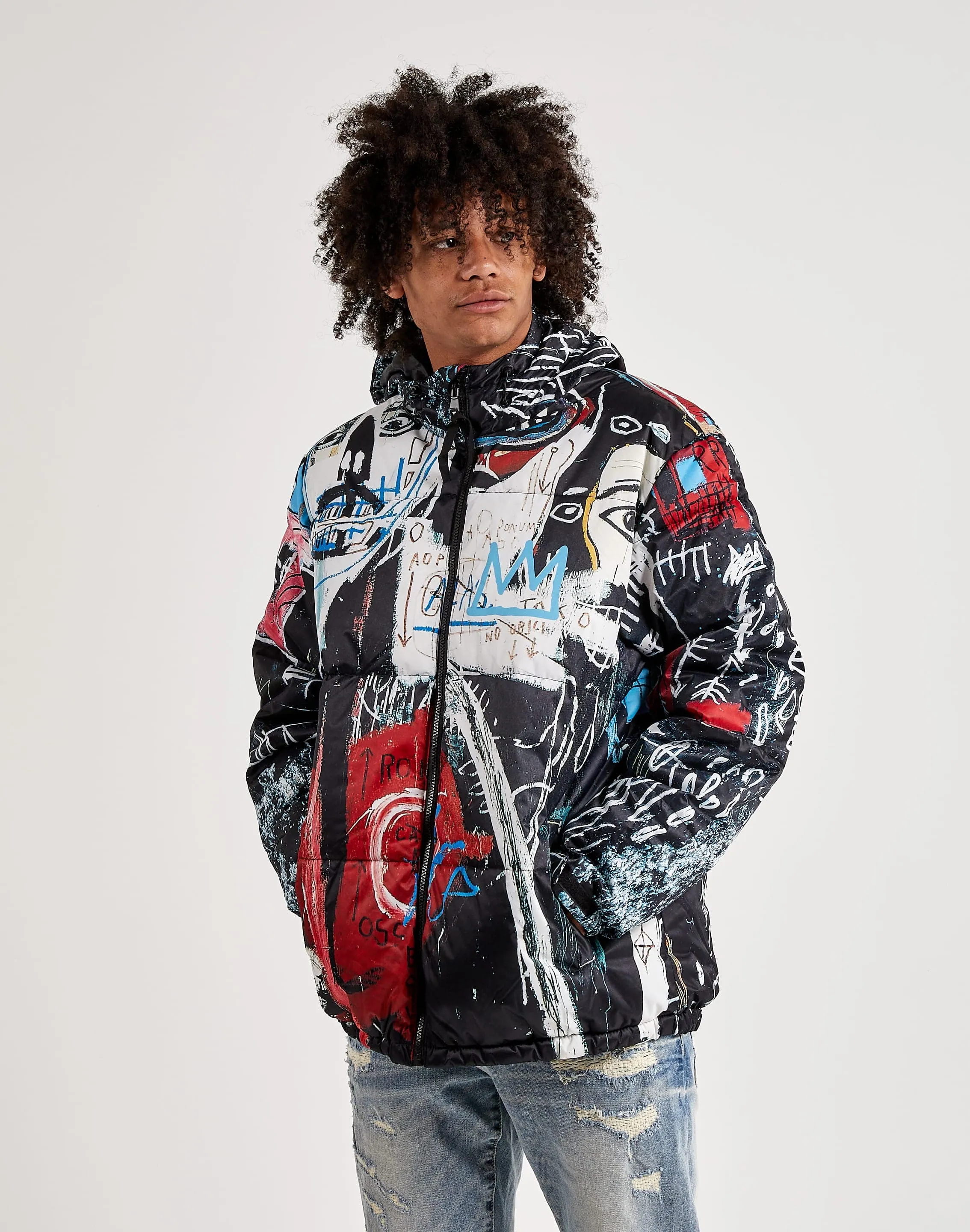 Members Only Jean-Michel Basquiat Puffer Jacket