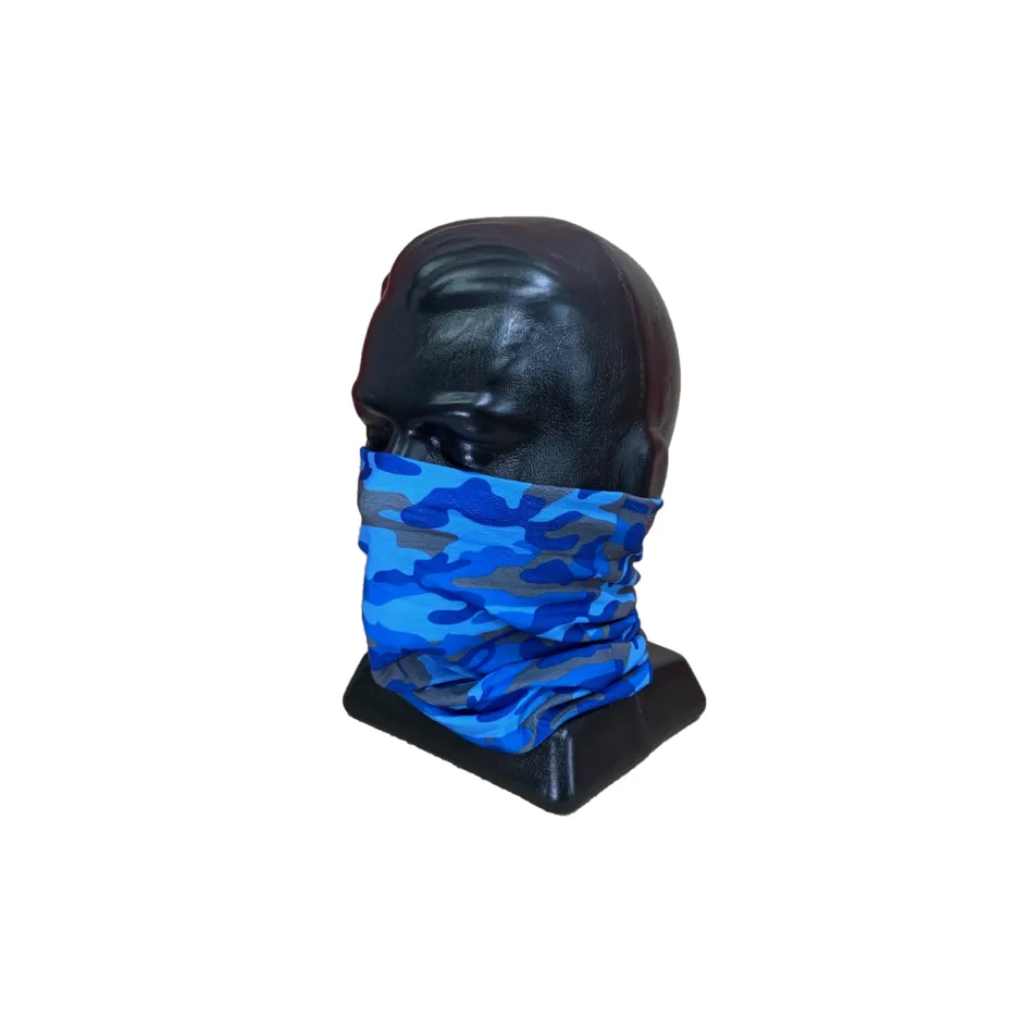 MFH Multi Functional Headwear - Camo Generic Blue