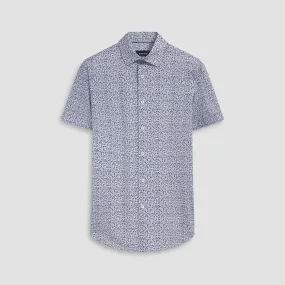 Miles Sprigs Print OoohCotton Short Sleeve Shirt