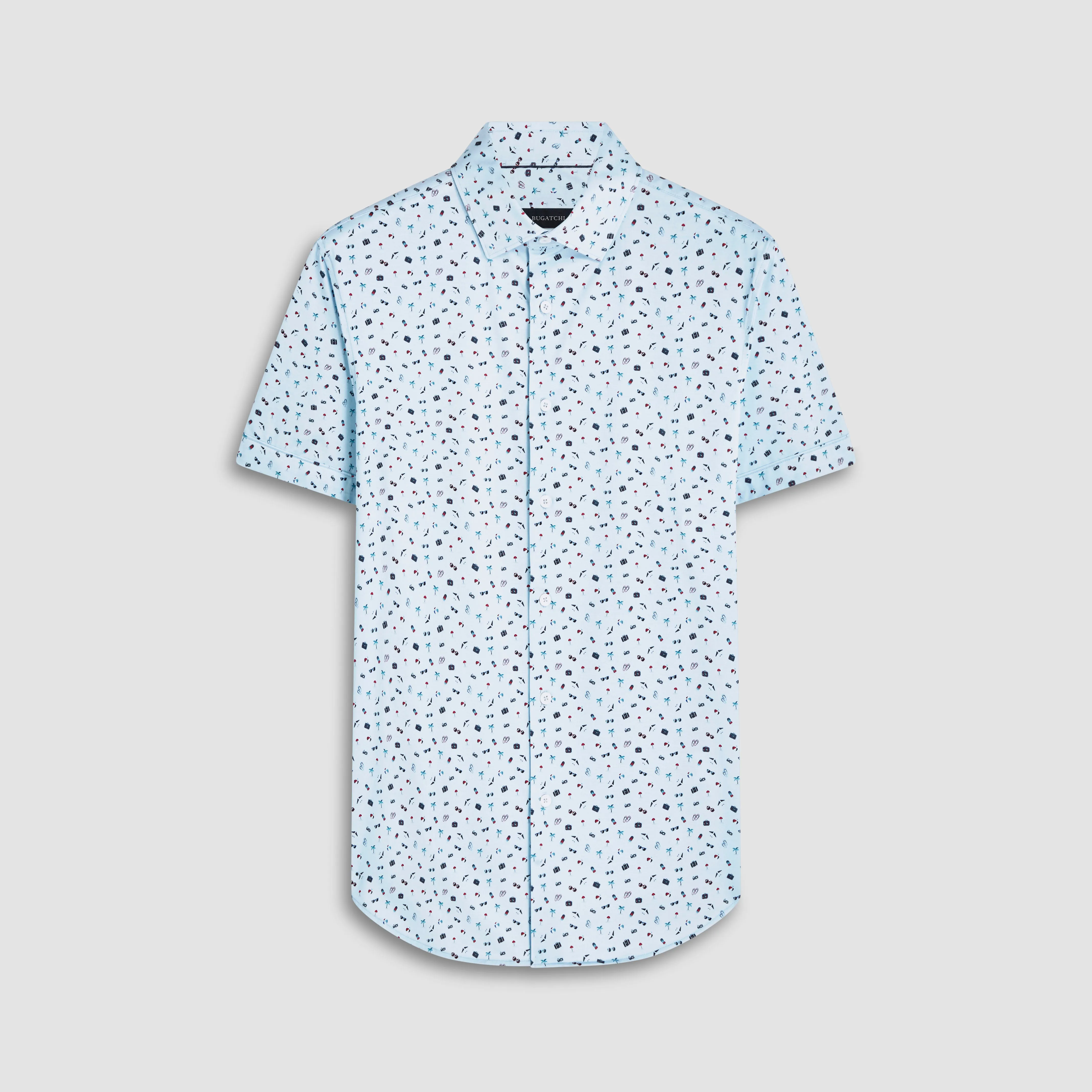 Miles Tropical OoohCotton Short Sleeve Shirt