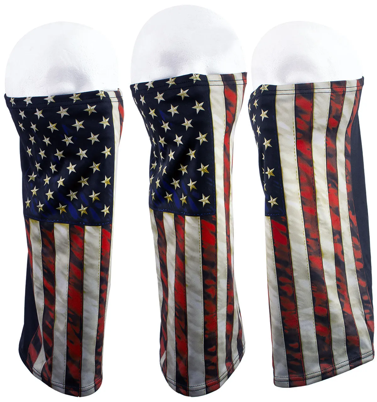 Milwaukee Leather MP7928FM 'USA Flag Artwork ' 100 % Cotton Uni-Sex Motley Tube