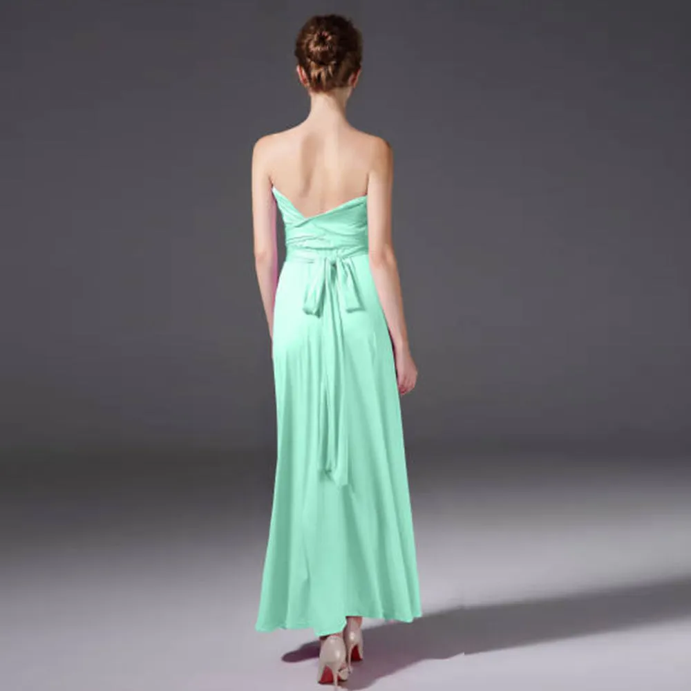 Mint Bridesmaid Maxi Dress