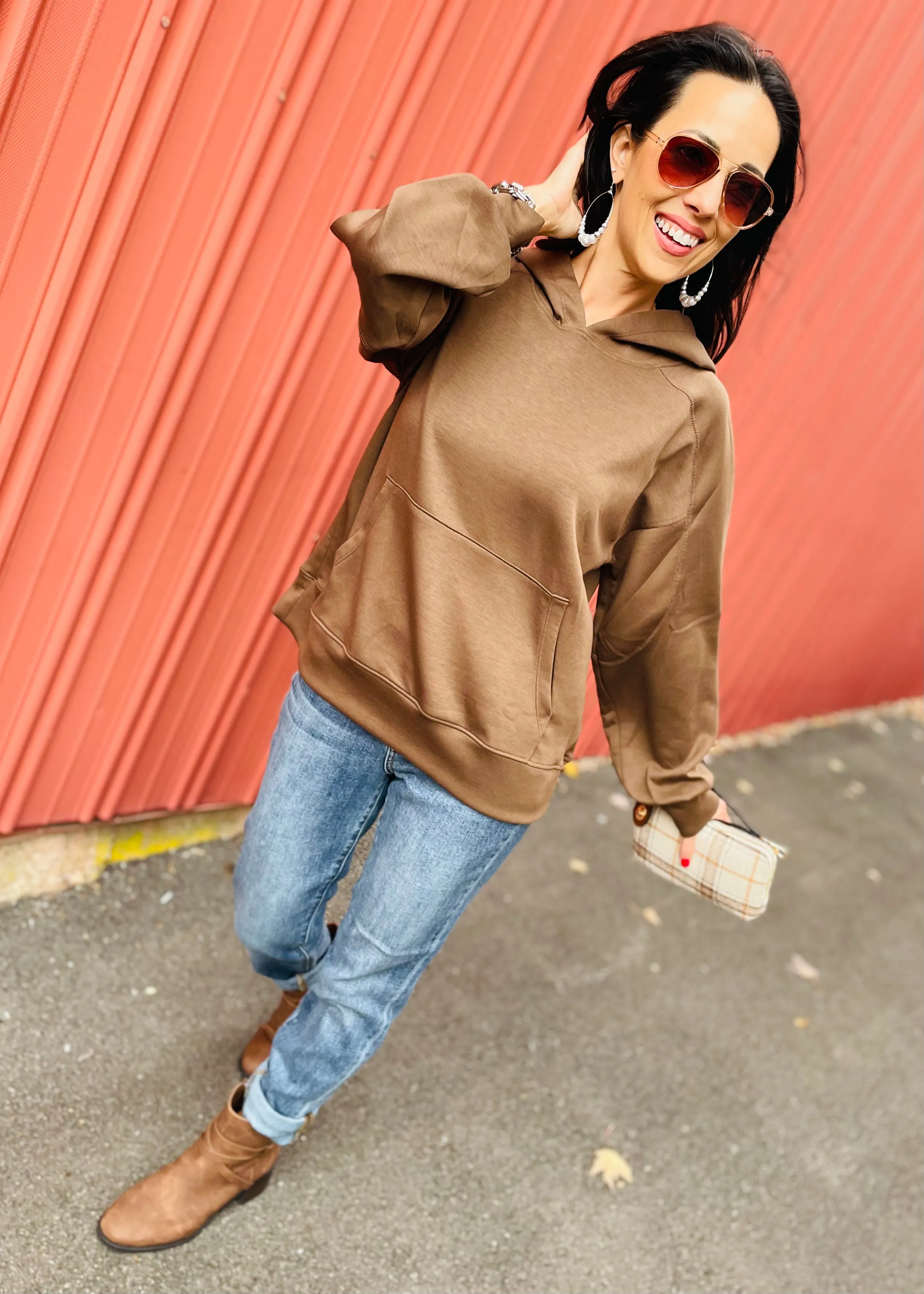 Mocha Seaside Hoodie