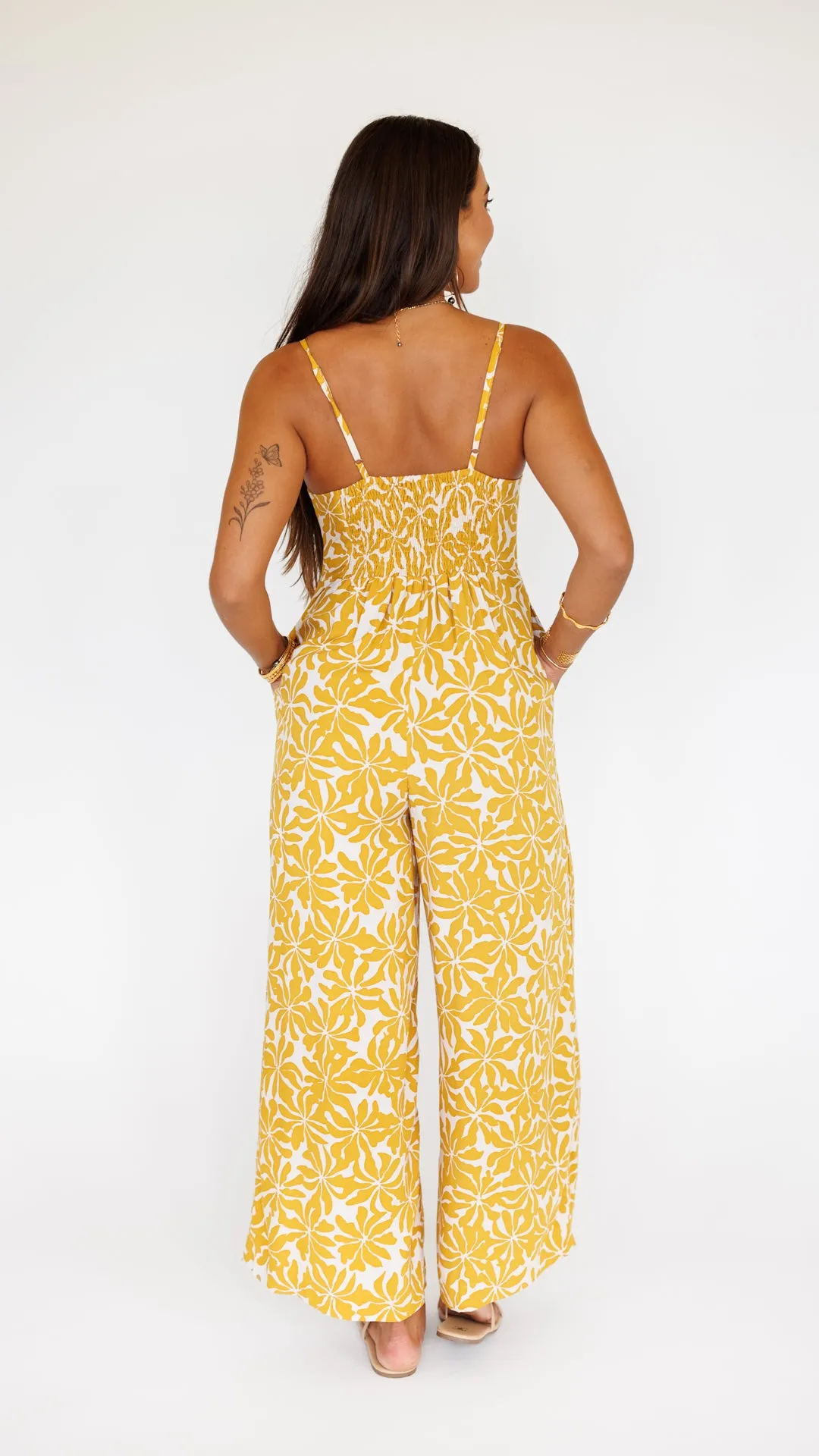 Morena Jumpsuit / Aloha Sunset