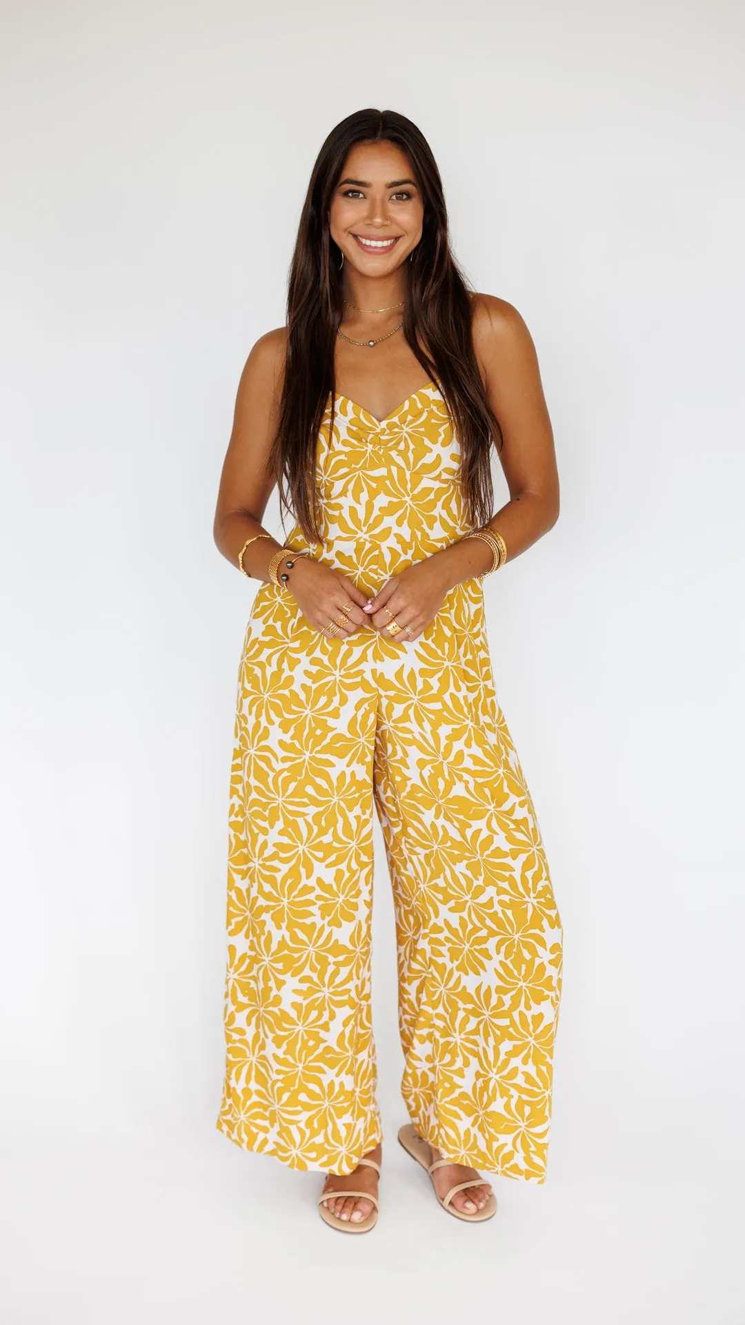 Morena Jumpsuit / Aloha Sunset