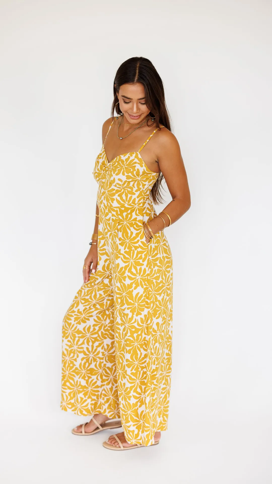 Morena Jumpsuit / Aloha Sunset