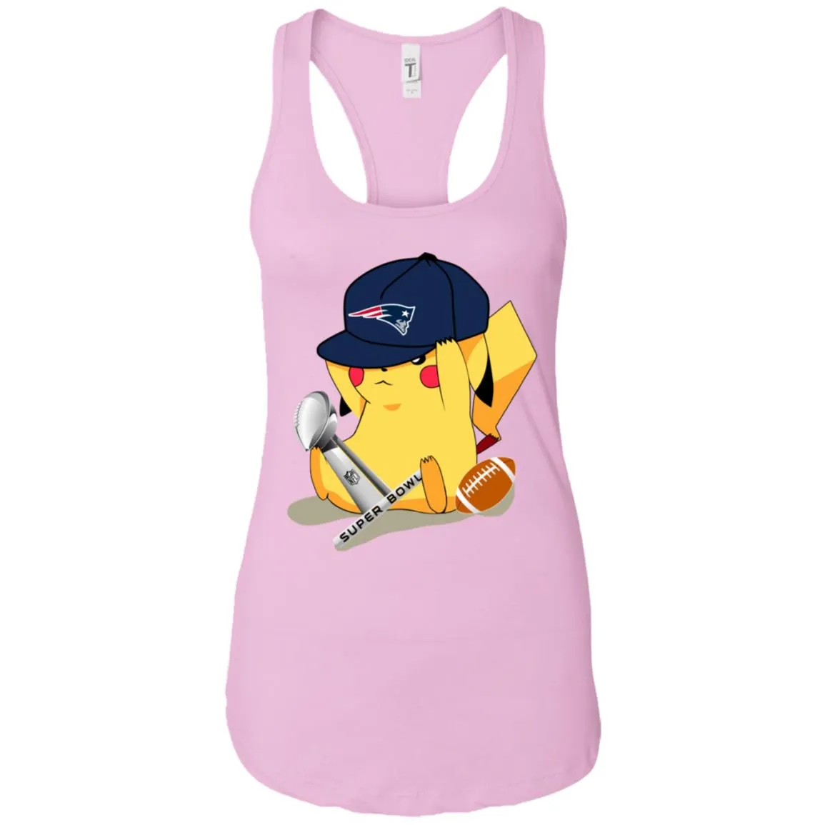 Nfl - New England Patriots Pikachu Super Bowl 2019 Football Women Tank Top