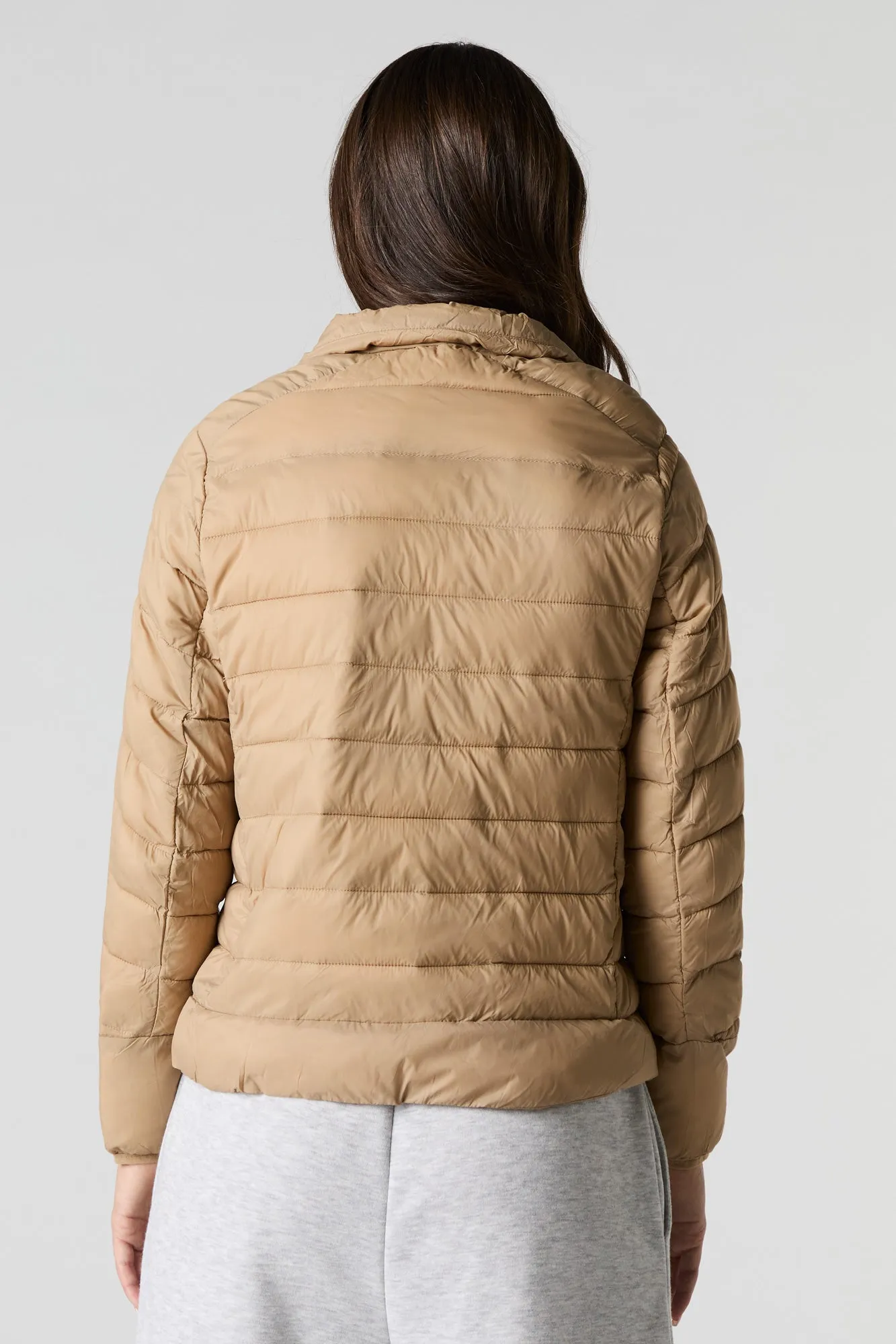 Nylon Puffer Jacket