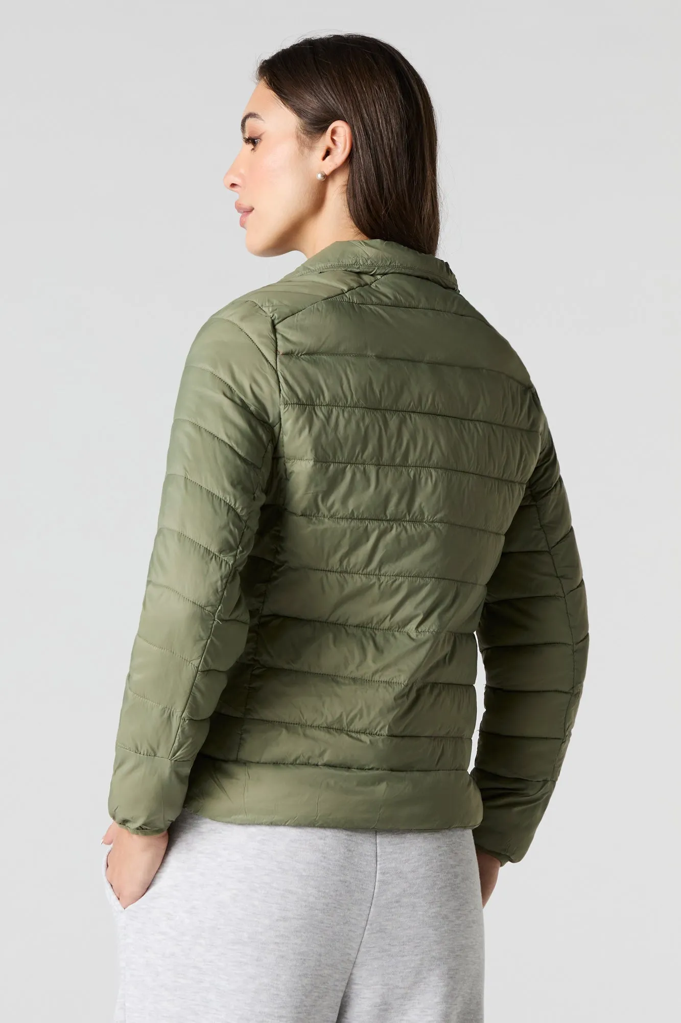 Nylon Puffer Jacket