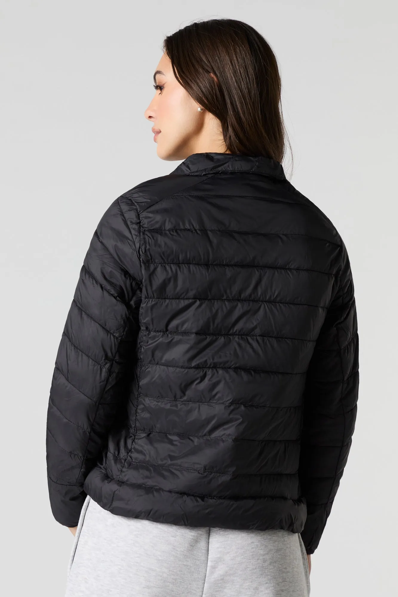 Nylon Puffer Jacket