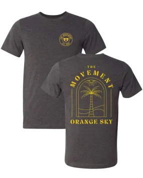 Orange Sky Tee (Heather Charcoal)